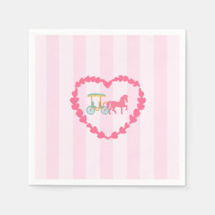 Horse Drawn Carriage Napkins