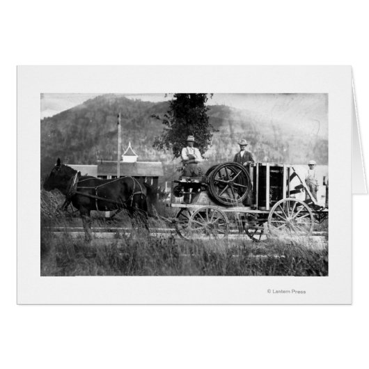 Horse Drawn Cart Cards (Front Horizontal)