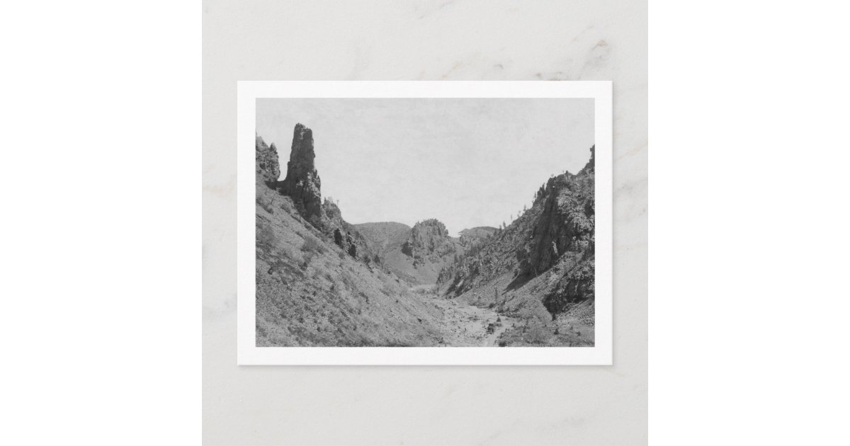 Phantom Ridge Horse-Drawn Coach in Phantom Ridge Photograph Postcard | Zazzle
