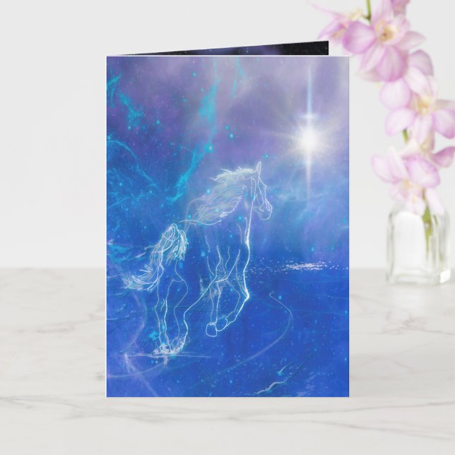 HORSE DREAM “COMING HOME" CARD (Orchid)