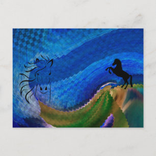 Horse Dreaming of Freedom Postcard