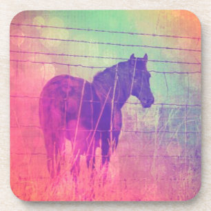 Horse Dreams Drink Coaster