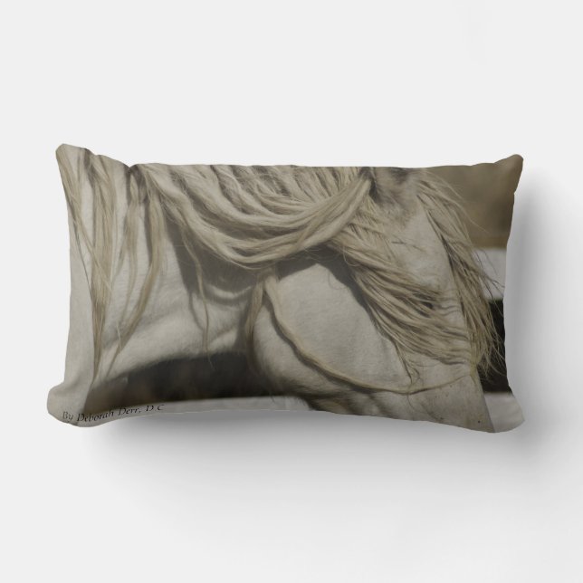 Horse Dreams Lumbar Pillow (Front)