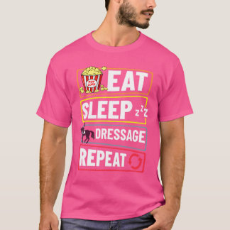 Horse Dressage Horse Riding Training Arena Competi T-Shirt