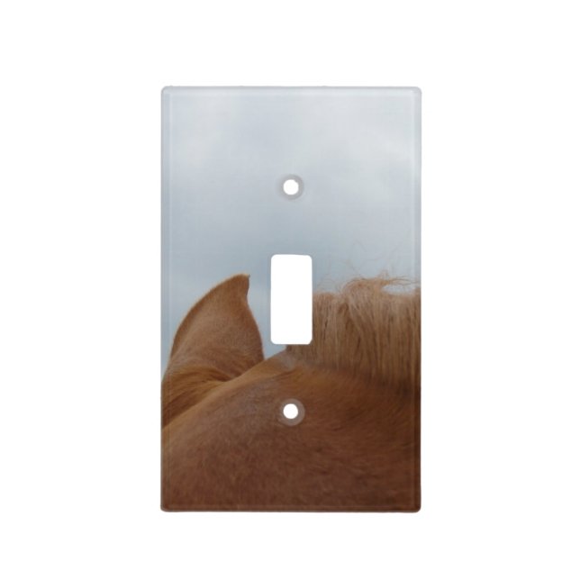 Horse Ear Light Switch Cover (Front)