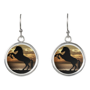 horse earrings