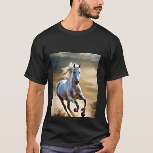  Horse Elegance Unleash Your Spirit in Every Sti T_Shirt