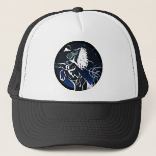 Horse Energy Spirit "BLACK HOLE SUN" Trucker Hat