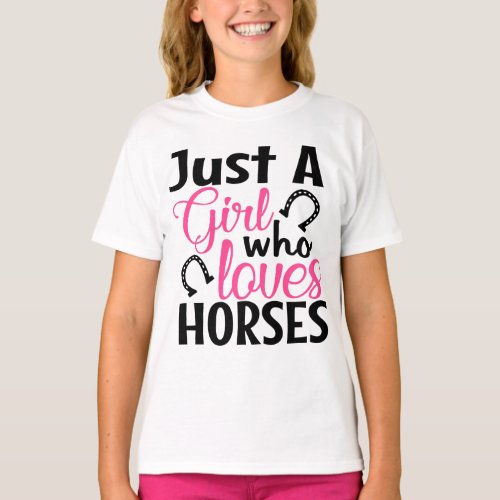 Horse Equestrian Cowgirl Country Western Horseback T_Shirt