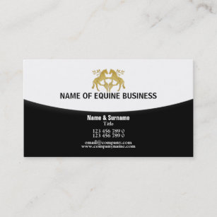 Horse equestrian farrier equine   Personalize Business Card