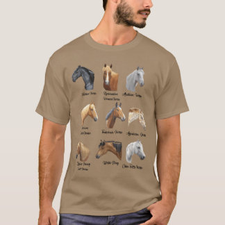 Horse Equestrian horseback riding gift for women r T-Shirt