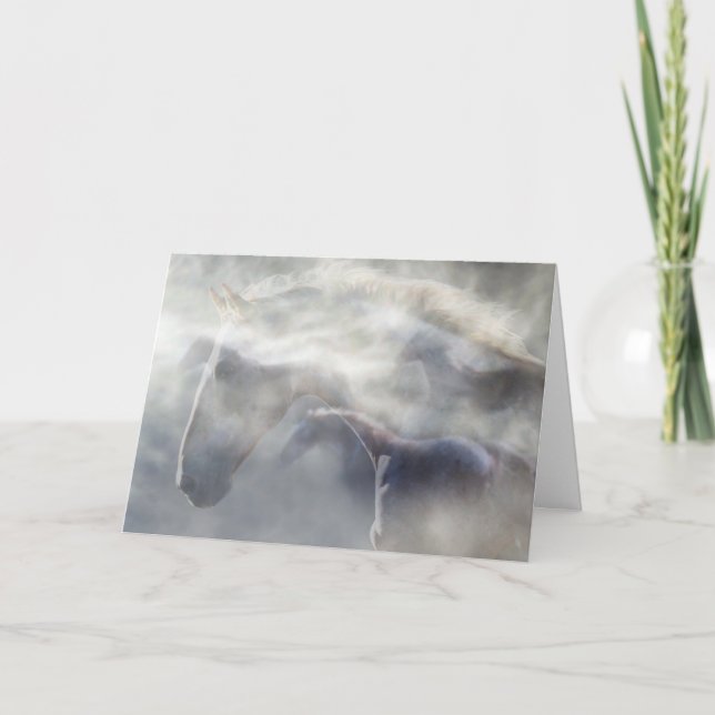 Horse / Equine Sympathy Card (Front)