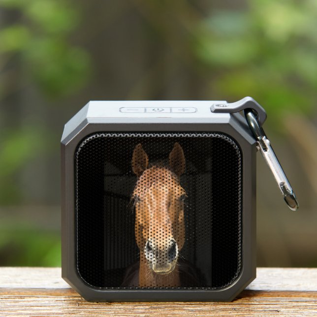 Horse Face Photograph Bluetooth Speaker (Insitu(Outdoor))