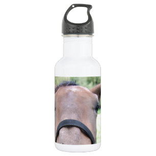 Horse face stainless steel water bottle