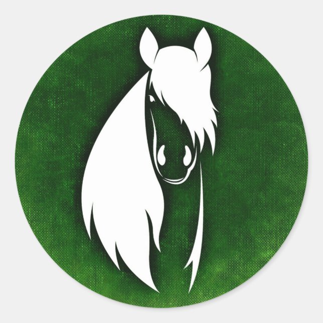 horse face stickers (Front)