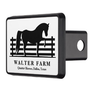 Horse Farm Hitch Cover