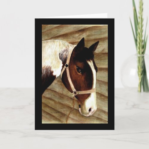 Horse Fathers Day Card