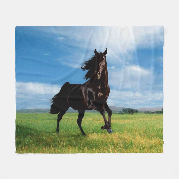 Horse Fleece Blanket