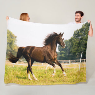 HORSE FLEECE BLANKET