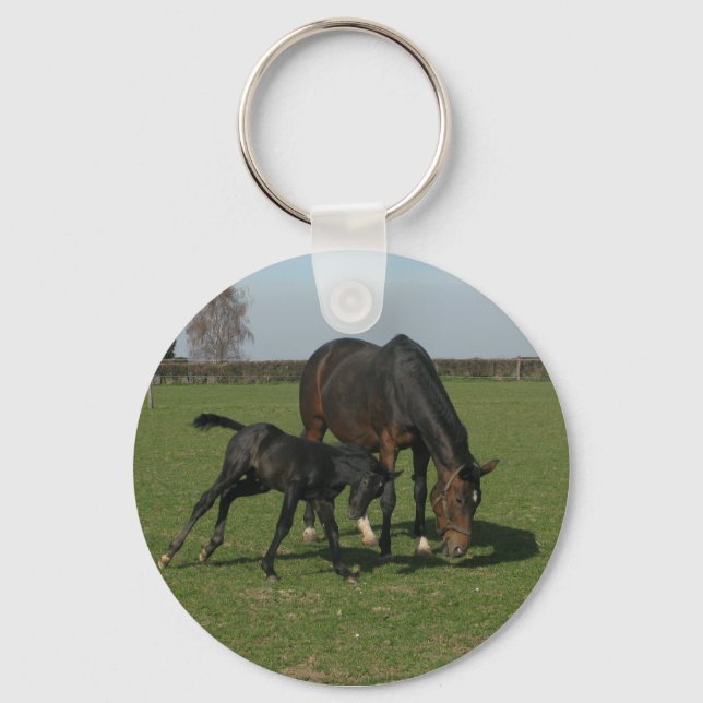 Horse & Foal Keychain (Front)
