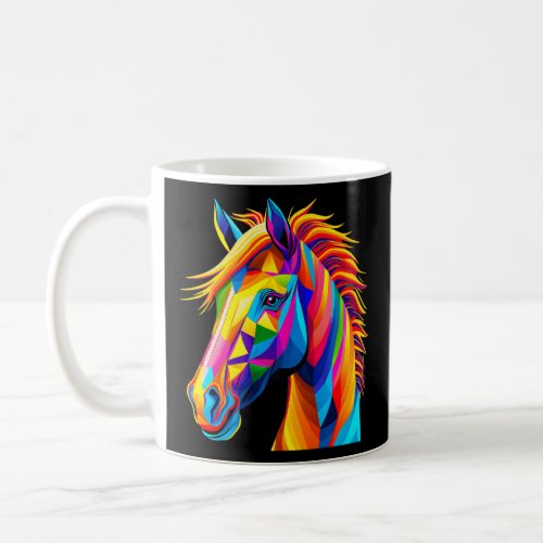 Horse  for Women Boys Kid Just a Girl Who Loves Ho Coffee Mug