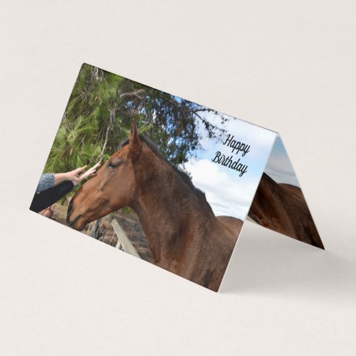 Horse Friend Forever Birthday Card