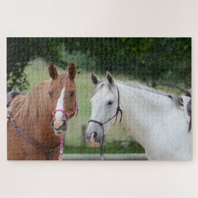 Horse Friends Jigsaw Puzzle (Horizontal)