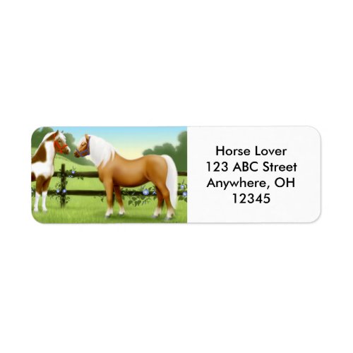 Horse Friends Label