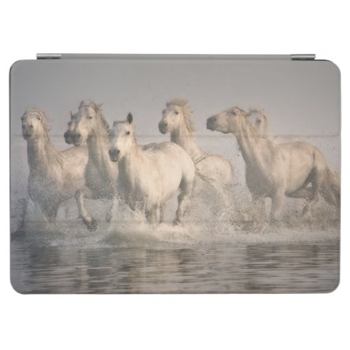 Horse Galloping in the Mediterranean Water iPad Air Cover