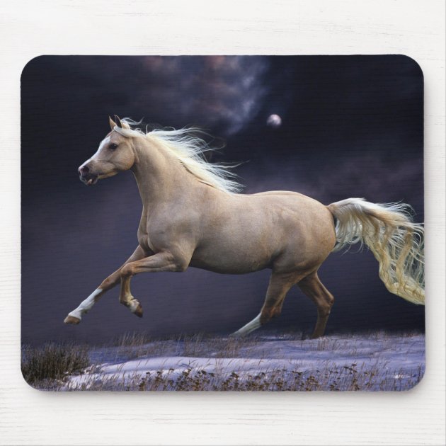 Mare & Foal Horse Equestrian art mouse Pad 