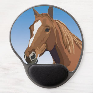 Horse Gel Mouse Mat