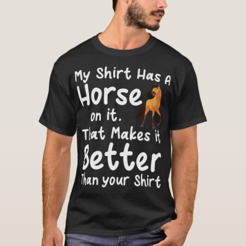 Horse gift friends horse  T_Shirt