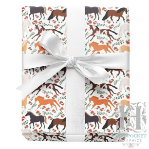 Horse Gift Wrapping Paper