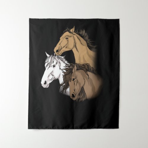 Horse Gifts For Girls 10_12 Love Riding Horse Tapestry