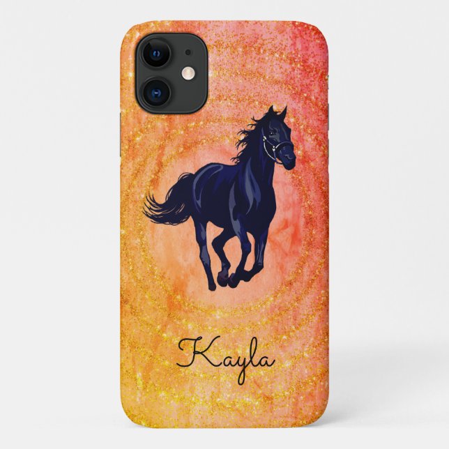 Horse Girl Case-Mate iPhone Case (Back)