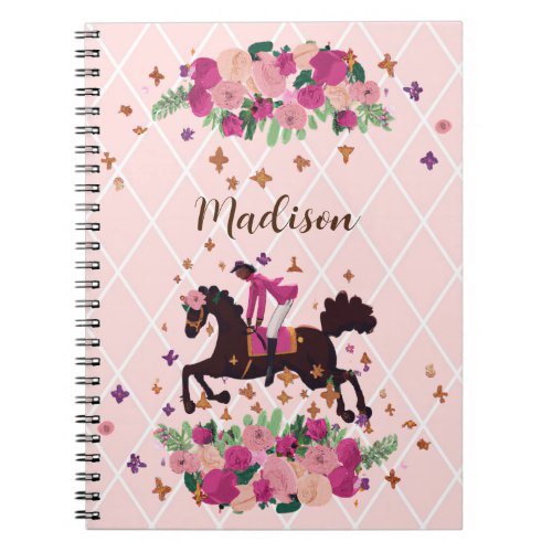 Horse Girl Equestrian  Notebook