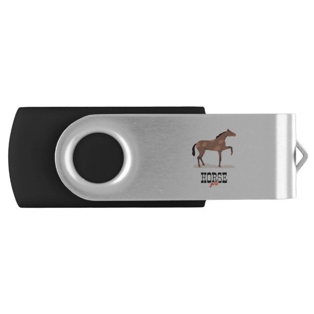 Horse Girl Flash Drive (Front)
