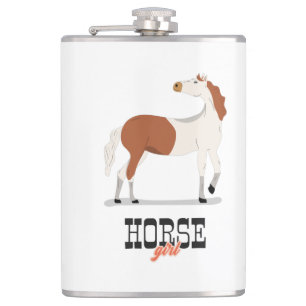Horse Girl Flask