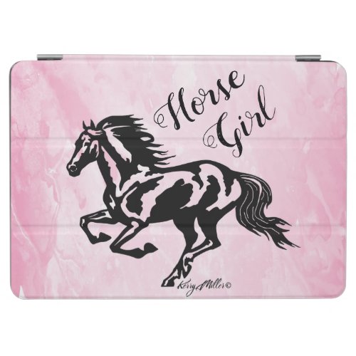Horse Girl Horse iPad Air Cover