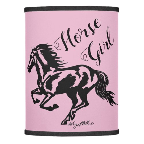 Horse Girl Horse Lamp Shade