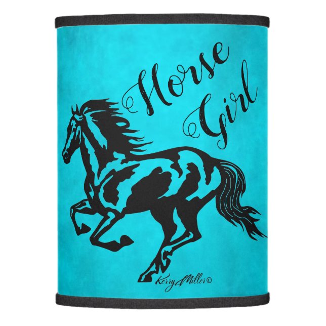 Horse Girl, Horse Lamp Shade (Front)