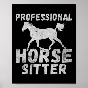 Horse Girl Horseback Riding Pony Horsescute Ss Cut Poster