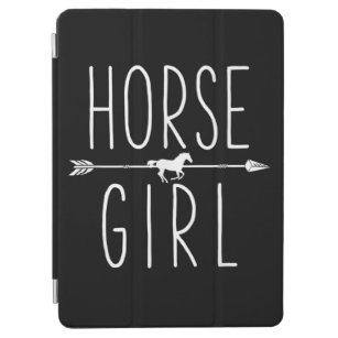 Horse Girl I Love My Horses Riding Horse iPad Air Cover
