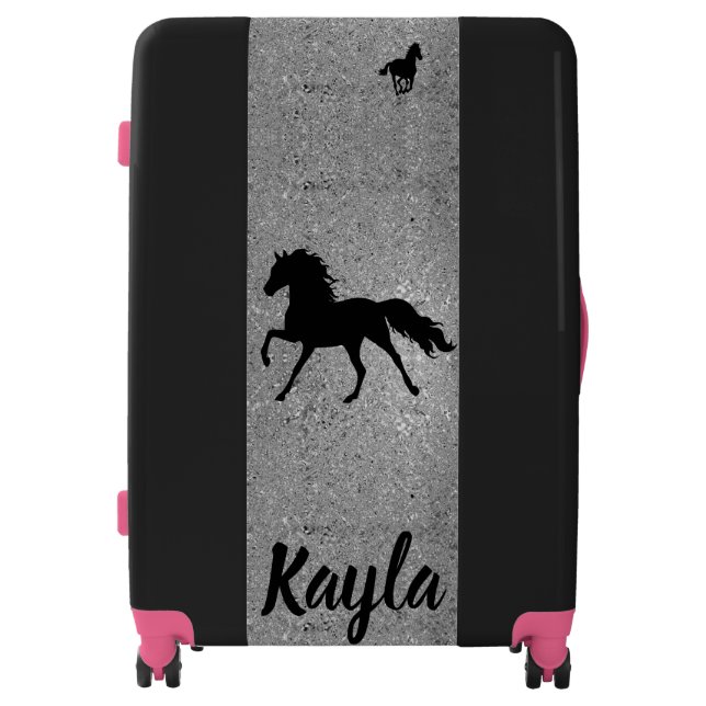 Horse Girl Luggage (Front)