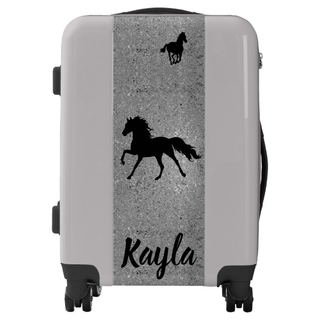 Horse Girl Luggage (Front)