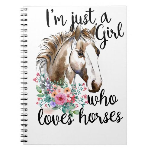 Horse Girl Notebook