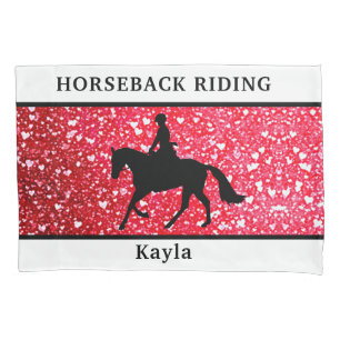 Horse Girl Pillow Case