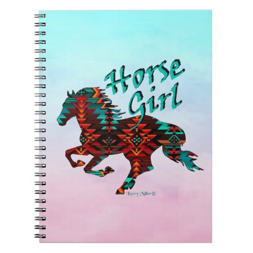 Horse Girl Southwest Horse Notebook