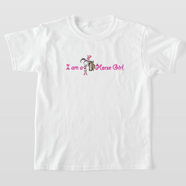 Horse Girl T-Shirt (Laydown)