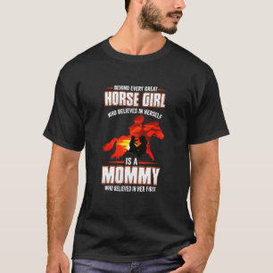 Horse Girl Who Believes In Herself Is T-Shirt